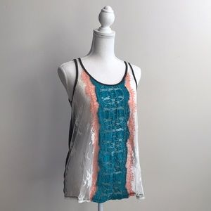 Jolt lace tank. EUC